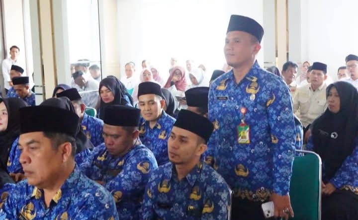 Wabup Leli Arni Lantik 45 Orang Jabatan Administrator, Pengawas dan Kapus